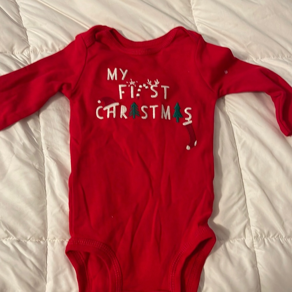 Brand new baby girl onesie